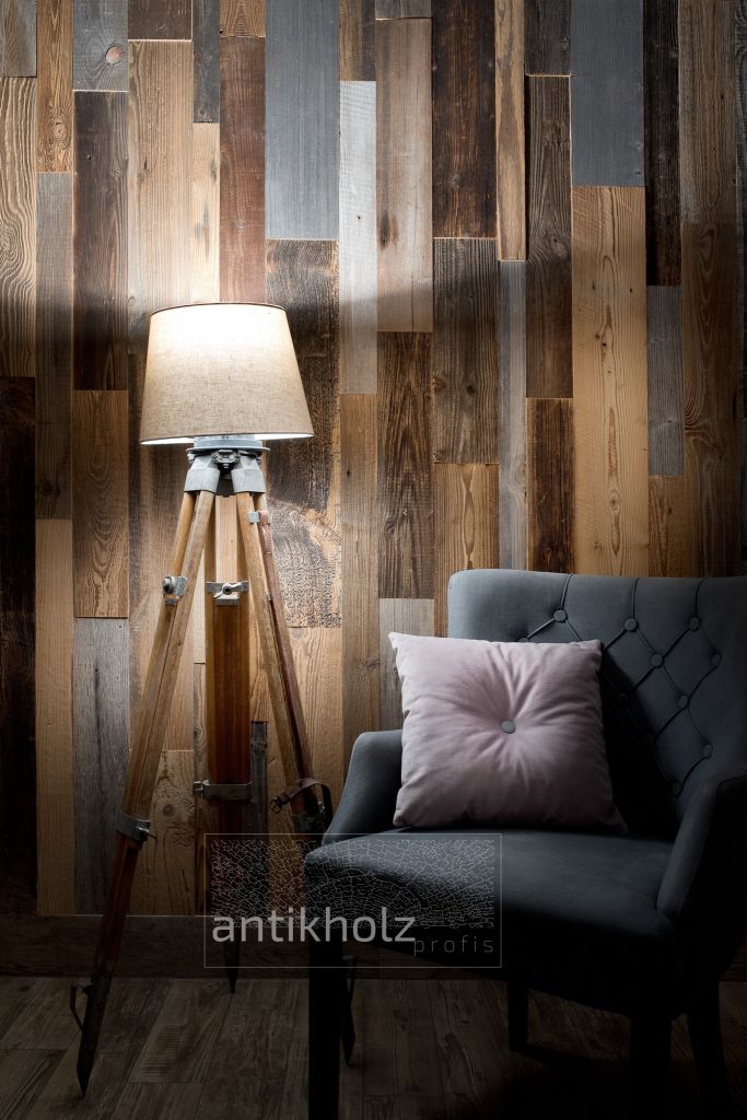 Old timber planks 3D effect Antik Holz-min